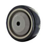 Heavy-duty industrial caster wheel for machinery and equipment.