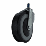 125mm Swivel Caster with TPU Wheel and Flat Top Lock