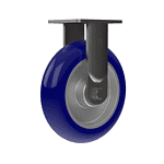 8-inch heavy duty caster with TPU wheel for industrial use.