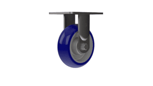 6" Heavy Duty Rigid Caster with TPU Wheel