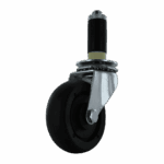 3-inch swivel caster wheel with polypropylene wheel for industrial use.