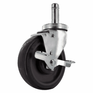 5" Swivel Caster with TPU Wheel and Side Brake