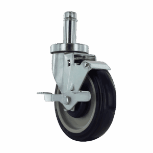 5" Swivel Caster with TPU Wheel and Side Brake