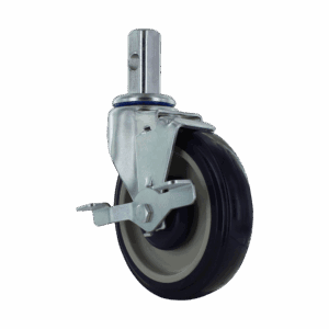 5" Swivel Caster with TPU Wheel and Side Brake