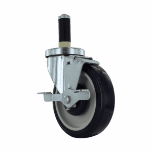 5" Swivel Caster with TPU Wheel and Side Brake