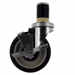 5" Swivel Caster with TPU Wheel and Side Brake