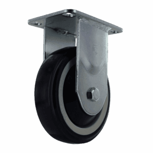 4" Rigid Caster with TPU Wheel