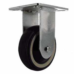 4" Rigid Caster with TPU Wheel