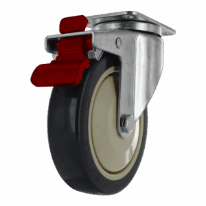 5" Swivel Caster with TPU Wheel and Total Lock Brake