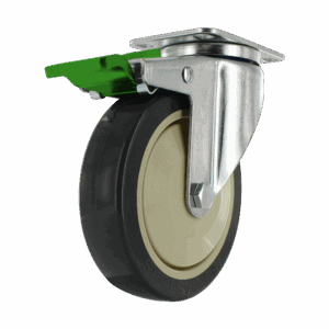 5" Swivel Caster with TPU Wheel and Directional Lock Brake