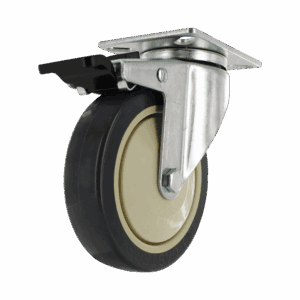 5" Swivel Caster with TPU Wheel and Top Brake