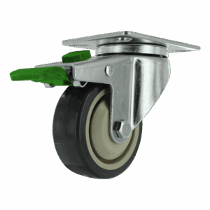 3" Swivel Caster with TPU Wheel and Directional Lock Brake