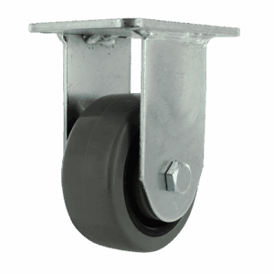 3" Rigid Caster with TPR Wheel
