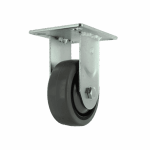 4" Rigid Caster with TPR Wheel