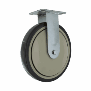 8" Rigid Caster with TPU Wheel