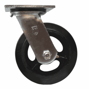 6" Heavy Duty Swivel Caster with Rubber Wheel
