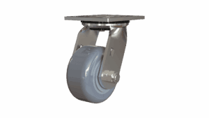 4" Heavy Duty Swivel Caster with TPR Wheel