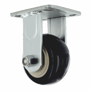 4" Heavy Duty Rigid Caster with TPU Wheel