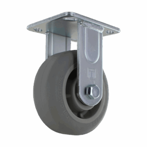 5" Heavy Duty Rigid Caster with TPR Wheel