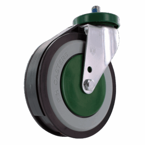 125mm Swivel Caster with TPU Wheel and Flat Top Lock