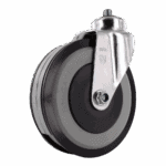 Heavy duty caster wheel for industrial equipment by P&H Casters.