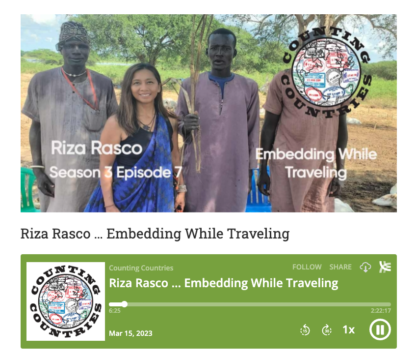 Counting Countries Podcast Interview March 2023
