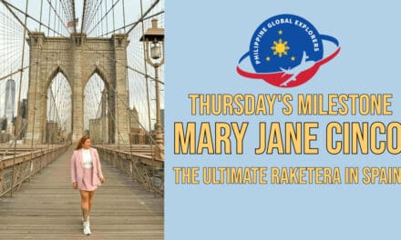 Thursday’s Milestones: Mary Jane Cinco – The Ultimate Raketera in Spain