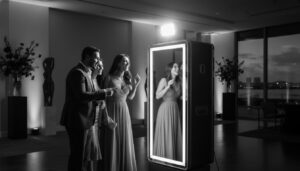 Mirror Booth Rental Naples: Elevating Luxury Events with Interactive Artistry
