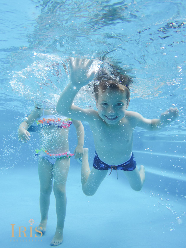 West Hartford Family Photographer: Underwater Pool