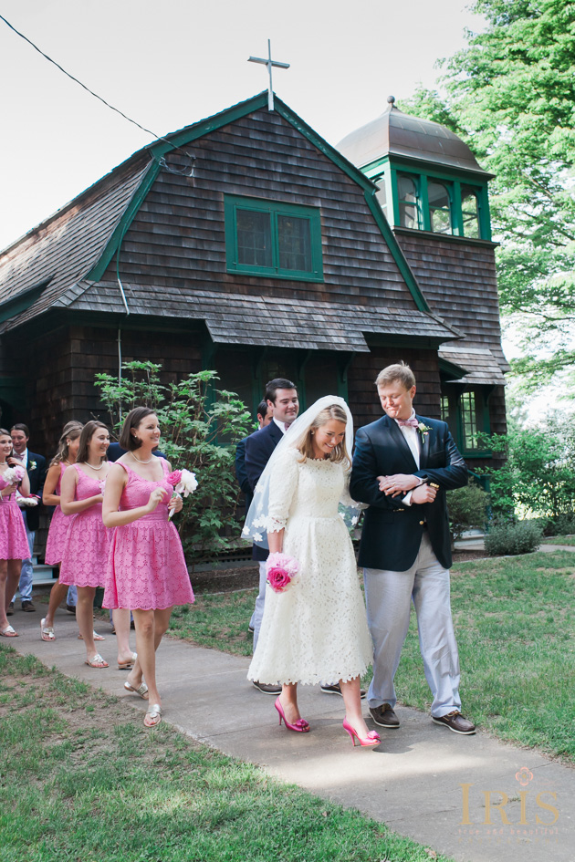 CT Backyard Wedding with Sperry Tent