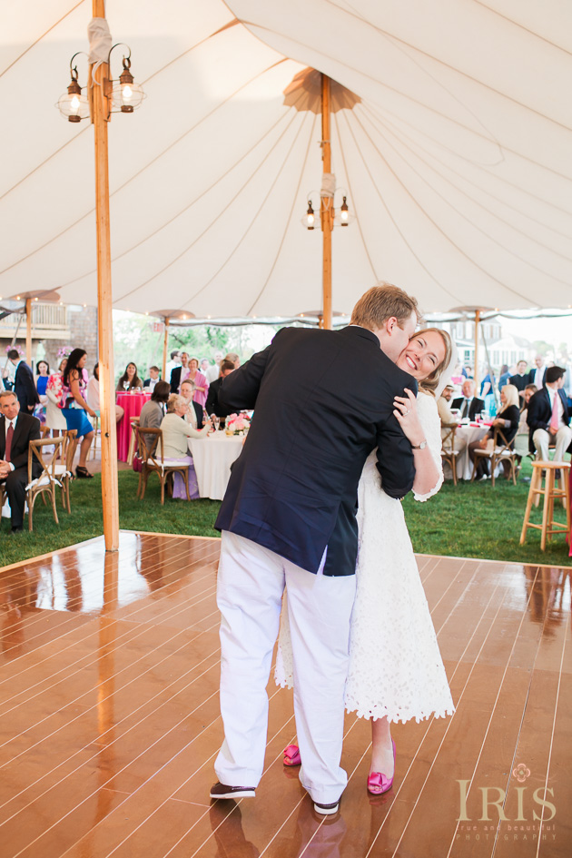 CT Backyard Wedding with Sperry Tent