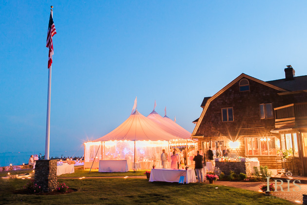CT Backyard Wedding with Sperry Tent