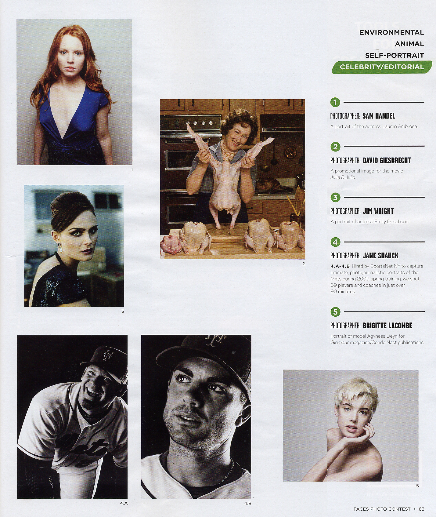 PDN Faces Contest Interior