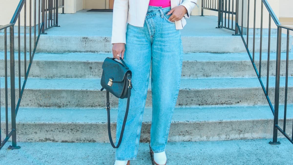 Agolde Criss Cross Straight Leg Jeans Review - Blog Banner