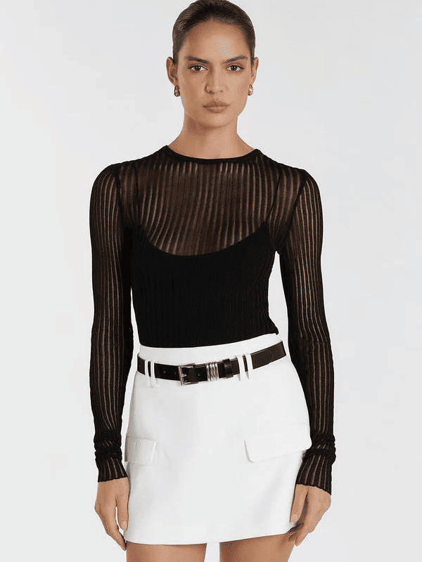 Dissh Sheer Top
