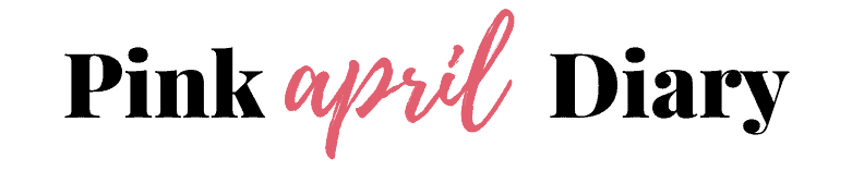 Pink April Diary Blog Hero Logo
