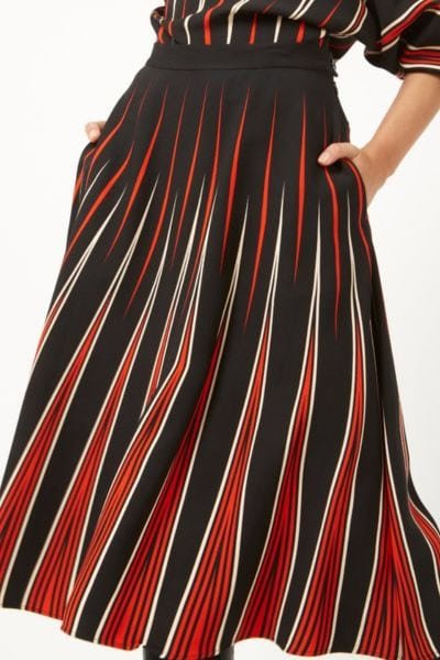 Marthe Midi Skirt