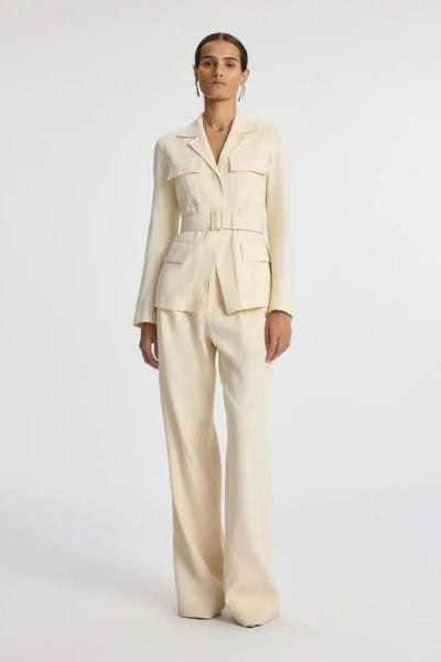 Savannah Stretch Linen Jacket