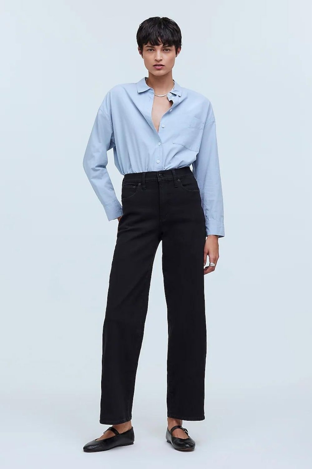 Best Black Jeans for work - Madewell