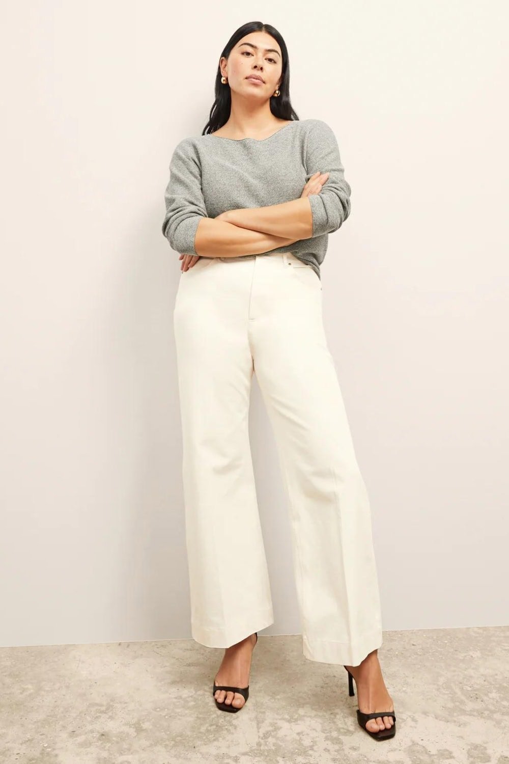 Best White Jeans for work - M.M.Lafleur