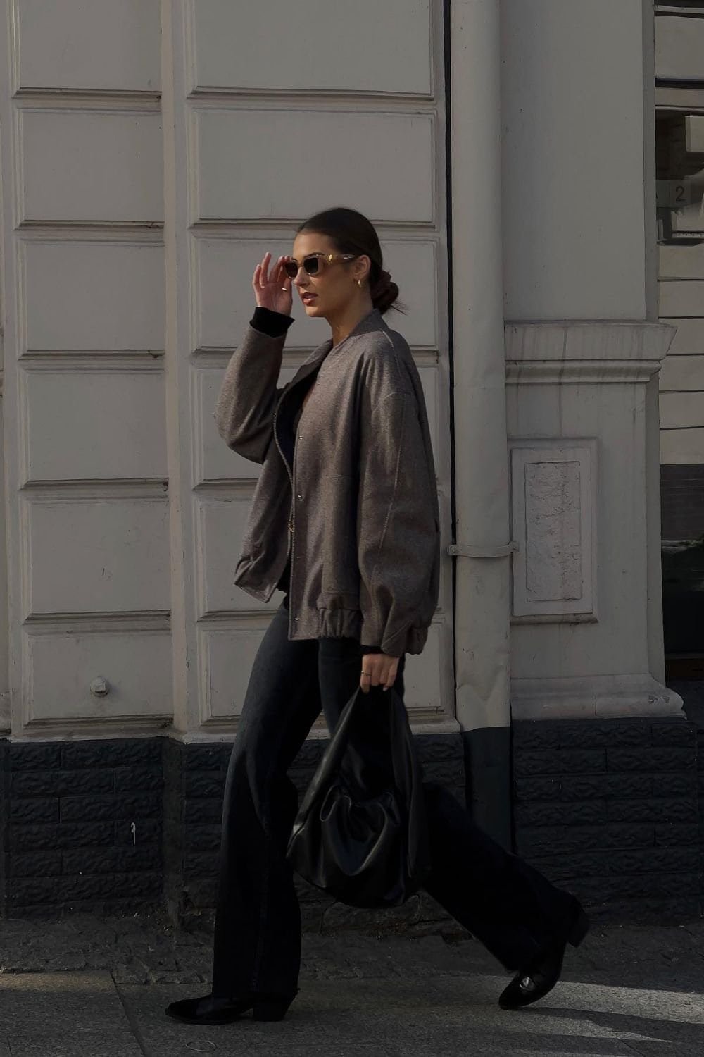 Bomber Jacket Outfit Ideas With Bootcut Fusion