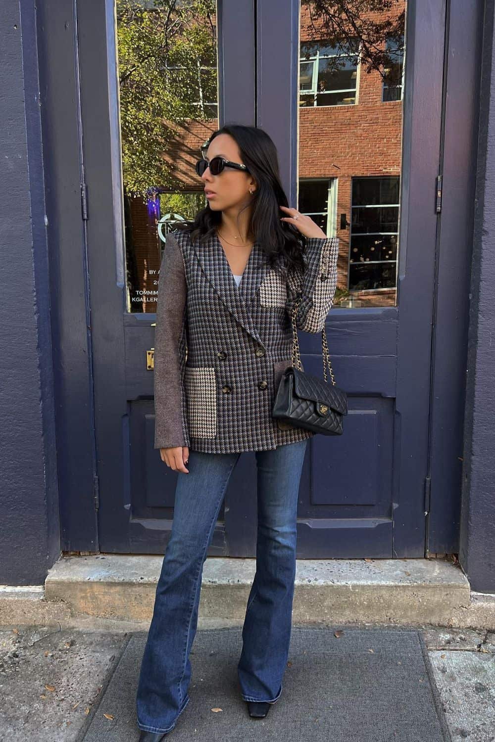 Comedy Show Outfits With Wide Leg Jeans