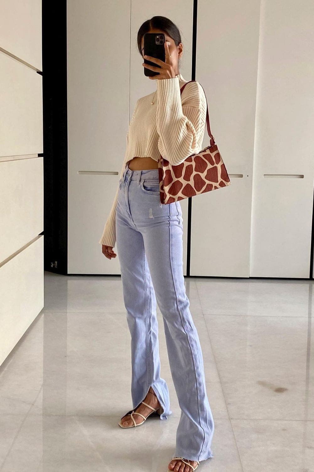 How to style animal prints with animal print bag