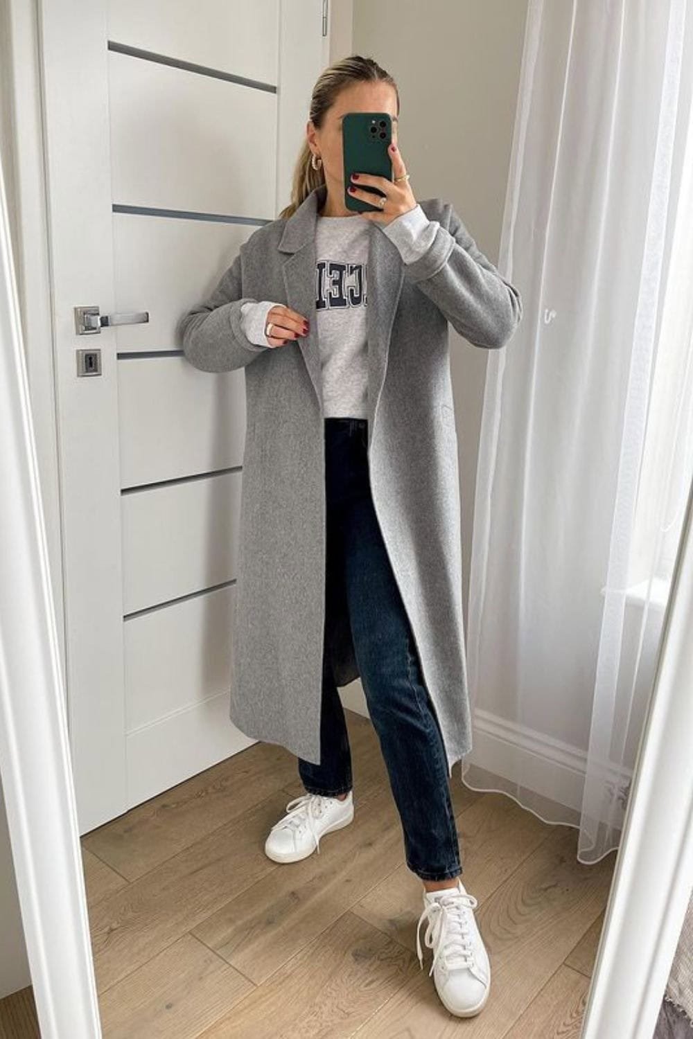 Jeans outfit for work collegiate twist
