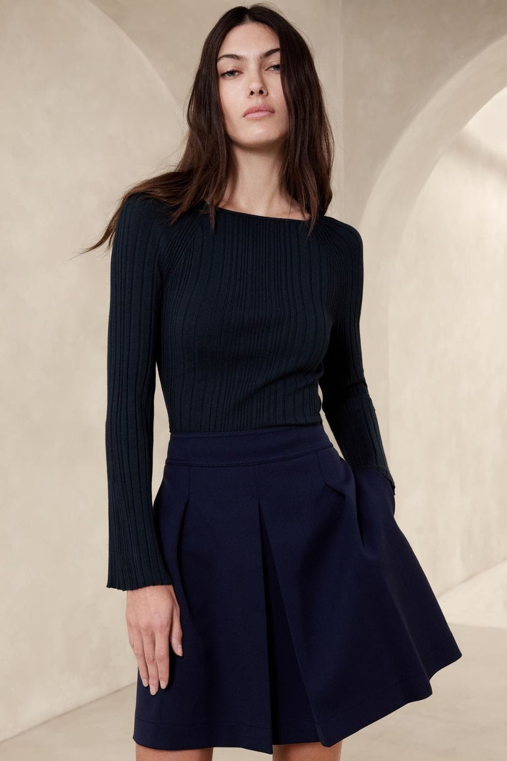 Trueno Pleated Skirt