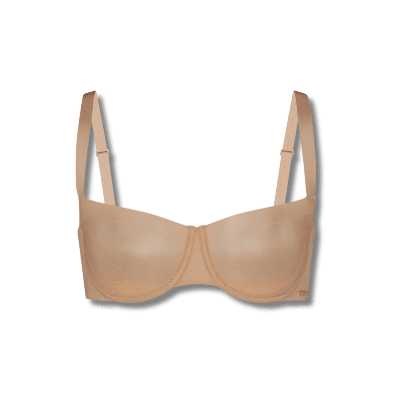 No Show Unlined Balconette Bra