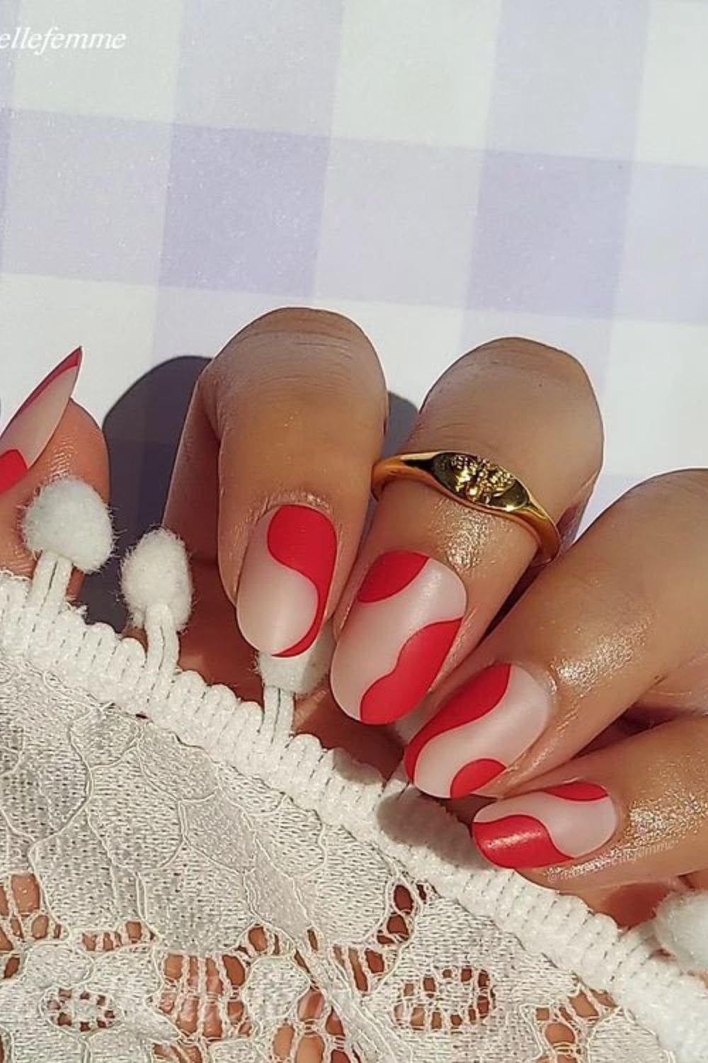 Red Swirls