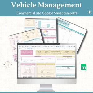 Savvy Template Hub Membership 9 vehicle planner
