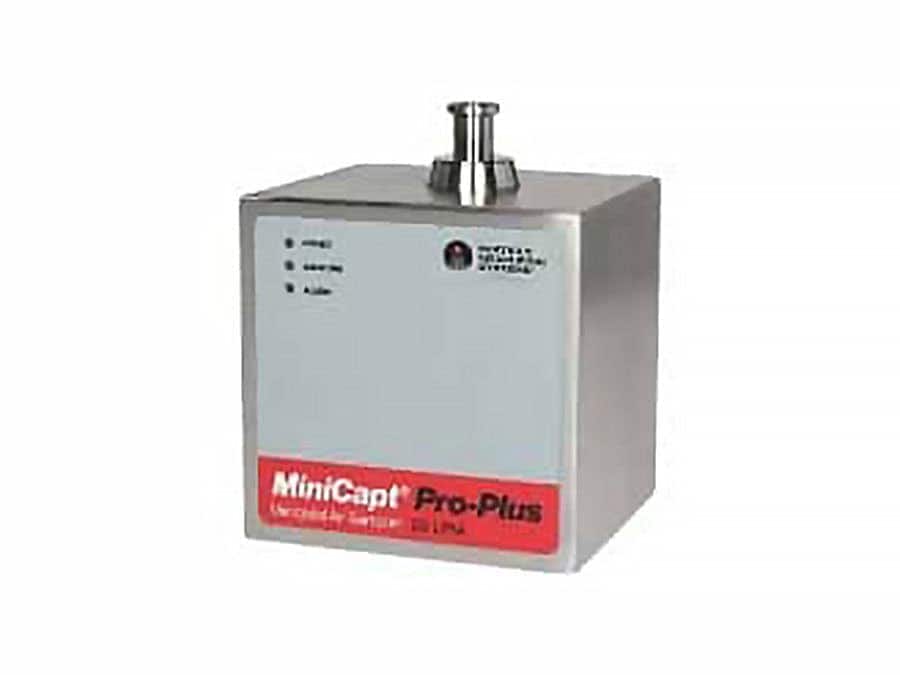 PMS product MiniCapt Pro Plus left facing from particle measuring systems