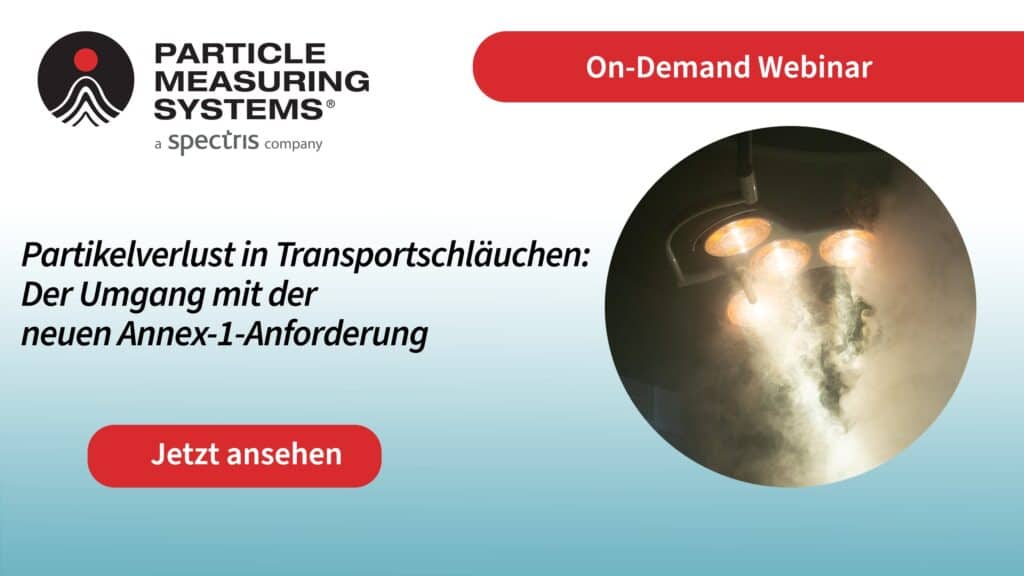 Partikelverlust in Transportschläuchen
